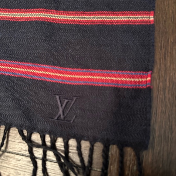 Louis Vuitton Men’s Scarf Blue Runway piece - Picture 2 of 6